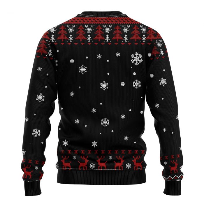 PlayAGameBackUglySweater - Anime Ugly Sweater