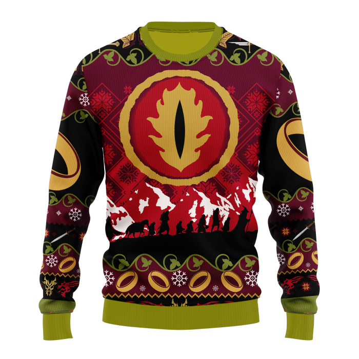 Sauron 1 - Anime Ugly Sweater