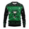 TatsumakiOnePunchManUglySweater - Anime Ugly Sweater