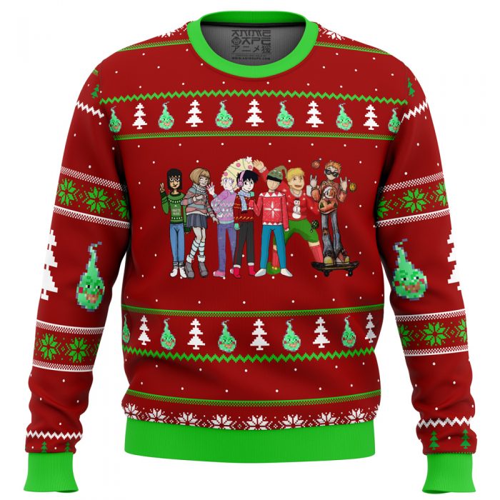 35618 men sweatshirt front 66 - Anime Ugly Sweater