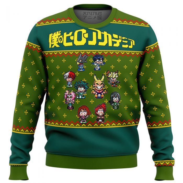 35618 men sweatshirt front 71 - Anime Ugly Sweater