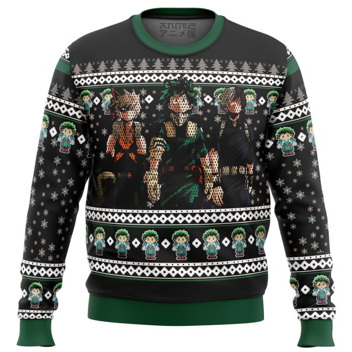 35618 men sweatshirt front 72 - Anime Ugly Sweater