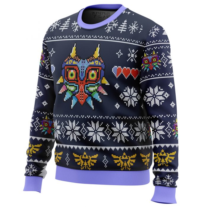 35666 men sweatshirt half front 2 - Anime Ugly Sweater