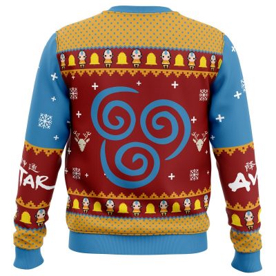 Airbenders Sweater back - Anime Ugly Sweater