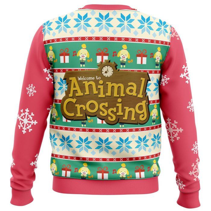 Animal Crossing Sweater back - Anime Ugly Sweater