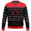 Assassin Insignia Symbol Assassins Creed men sweatshirt FRONT mockup - Anime Ugly Sweater