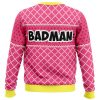 Badman Sweater back - Anime Ugly Sweater