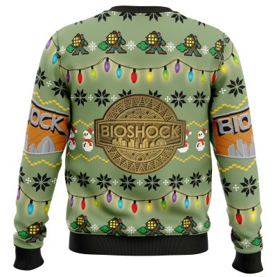 Bioshock Sweater back - Anime Ugly Sweater