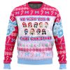 Chibi Girls High School DXD men sweatshirt FRONT mockup - Anime Ugly Sweater