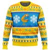 Christmas CatDog Nickelodeon PC Ugly Christmas Sweater front mockup - Anime Ugly Sweater