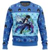 Christmas Dabi My Hero Academia men sweatshirt FRONT mockup - Anime Ugly Sweater