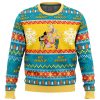 Christmas Hey Arnold Nickelodeon PC Ugly Christmas Sweater front mockup - Anime Ugly Sweater