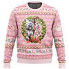 Christmas Magic Puella Magi Madoka Magica men sweatshirt FRONT mockup - Anime Ugly Sweater