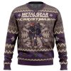 Christmas Metal Gear Solid men sweatshirt FRONT mockup - Anime Ugly Sweater