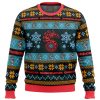 Christmas Shadowrun BG PC Ugly Christmas Sweater front mockup - Anime Ugly Sweater