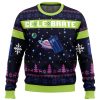 Christmas in Gallifrey PC men sweatshirt FRONT mockup - Anime Ugly Sweater