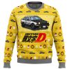 Classic Toyota Car Initial D men sweatshirt FRONT mockup - Anime Ugly Sweater