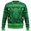 Cthulhu Cultist Christmas PC Ugly Christmas Sweater front mockup - Anime Ugly Sweater