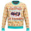 Culinary Academy Food Wars men sweatshirt FRONT mockup - Anime Ugly Sweater