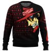 Dark Fanstasy Alucard Hellsing men sweatshirt FRONT mockup - Anime Ugly Sweater