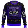 Don We Now Our Gay Apparel LGBT men sweatshirt FRONT mockup - Anime Ugly Sweater