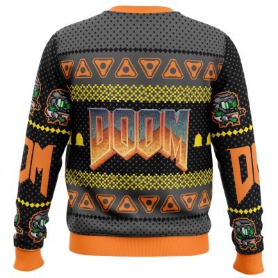 Doom Sweater back - Anime Ugly Sweater