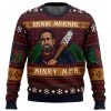 Eenie Meenie Miney MoeThe Walking Dead PC Ugly Christmas Sweater front mockup - Anime Ugly Sweater