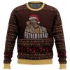 Fatherrrr The IT Crowd men sweatshirt FRONT mockup - Anime Ugly Sweater