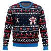 Ghosts n Goblins n Christmas PC Ugly Christmas Sweater front mockup - Anime Ugly Sweater