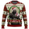 God of War Sweater front - Anime Ugly Sweater