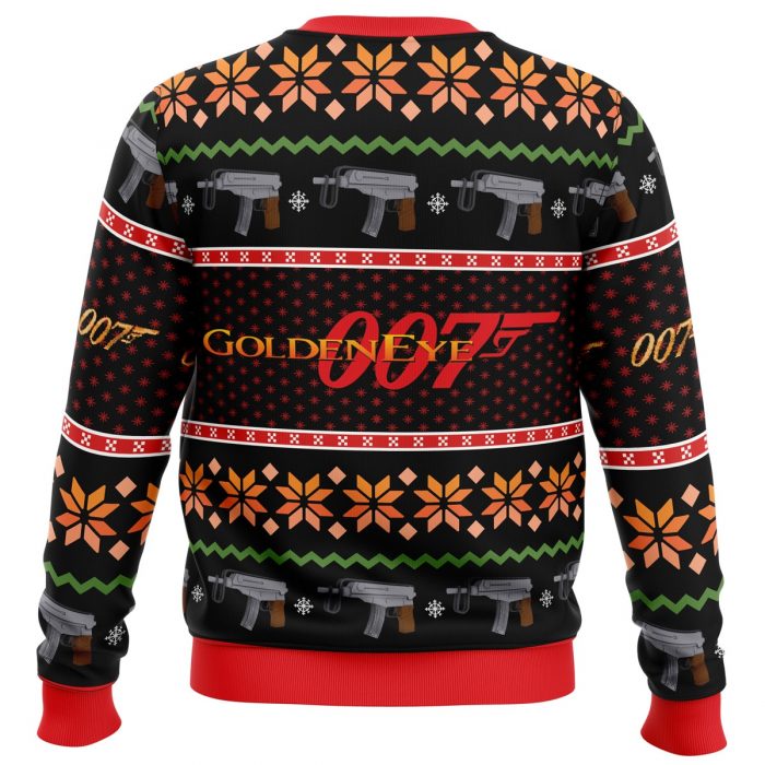 Golden Eye Sweater back - Anime Ugly Sweater