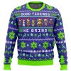 Good Tidings We Bring Chrono Trigger men sweatshirt FRONT mockup - Anime Ugly Sweater