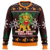 Hakuna Matata Lion King PC men sweatshirt FRONT mockup - Anime Ugly Sweater