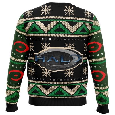 Halo Sweater back 1 - Anime Ugly Sweater