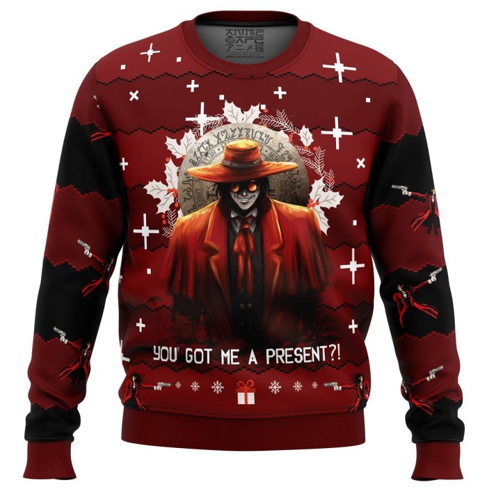 Hellsing Sweater front - Anime Ugly Sweater