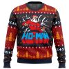 Ho Man Santa Claus PC men sweatshirt FRONT mockup - Anime Ugly Sweater