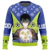 Isagi Yochi Sweater front - Anime Ugly Sweater