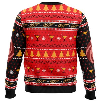 James Bond 2 Sweater back - Anime Ugly Sweater