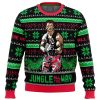 Jungle All the Way PC men sweatshirt FRONT mockup - Anime Ugly Sweater