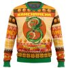 Kamehameha DBZ PC men sweatshirt FRONT mockup - Anime Ugly Sweater