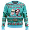 Keep The Change HA PC Ugly Christmas Sweater front mockup - Anime Ugly Sweater