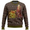 Ken Vs. Blanka Street Fighter men sweatshirt FRONT mockup - Anime Ugly Sweater