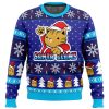 Kitty Claws PC Ugly Christmas Sweater front mockup - Anime Ugly Sweater