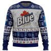 Labatt Blue men sweatshirt FRONT mockup - Anime Ugly Sweater