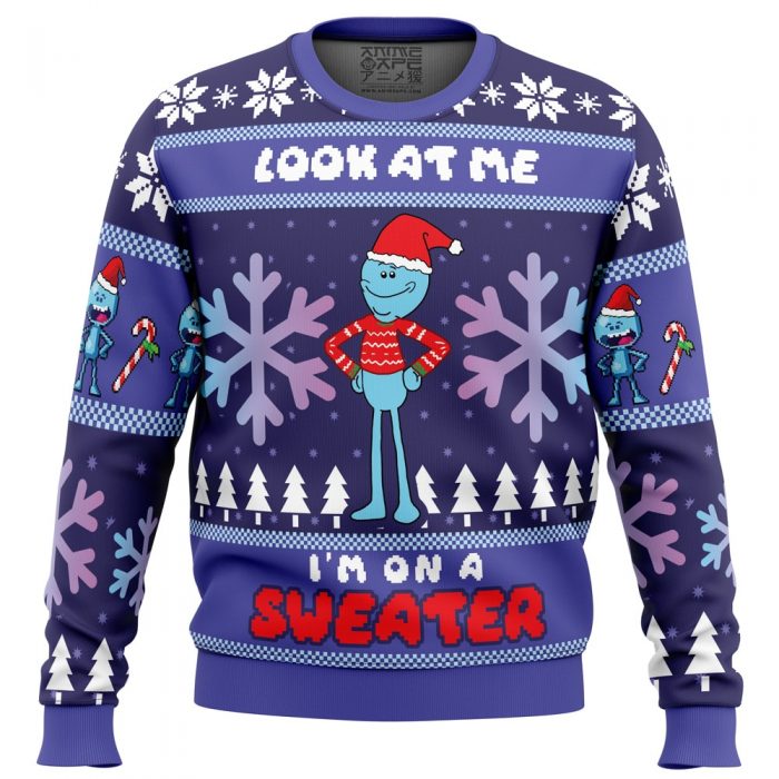 Look at Me Mr - Anime Ugly Sweater