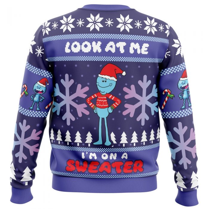 Look at Me Mr Back - Anime Ugly Sweater