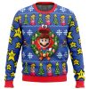 Mario Kart Sweater front - Anime Ugly Sweater