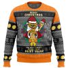 Merry Taxes Christmas PC men sweatshirt FRONT mockup - Anime Ugly Sweater