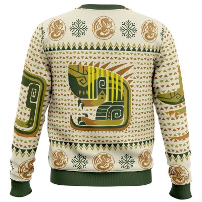 Monster Hunter Sweater back - Anime Ugly Sweater