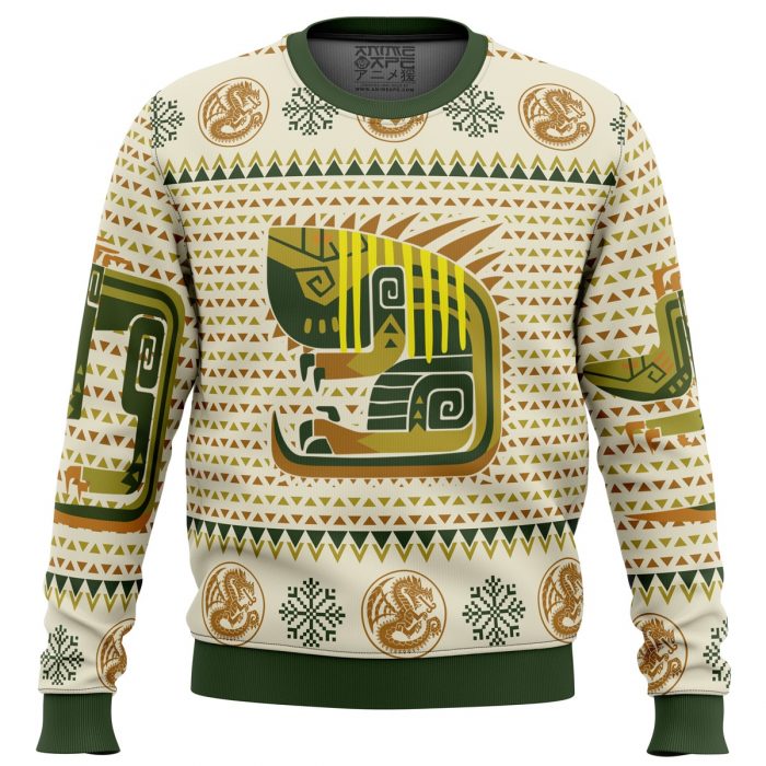 Monster Hunter Sweater front - Anime Ugly Sweater